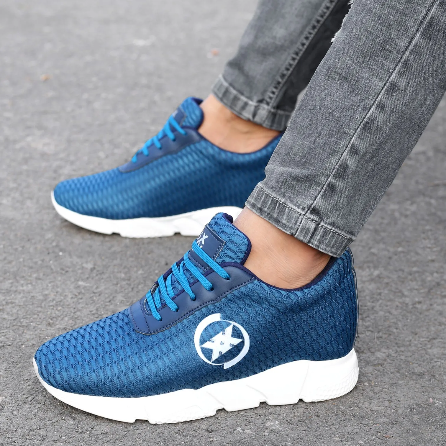 3 Inch Hidden Height Increasing / Elevator Sport Shoes For Men