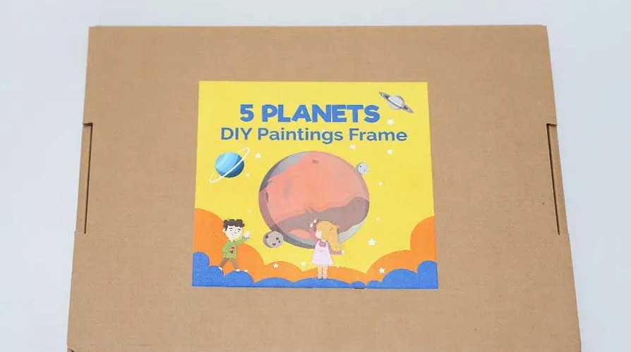 5 Planets DIY Painting Frames