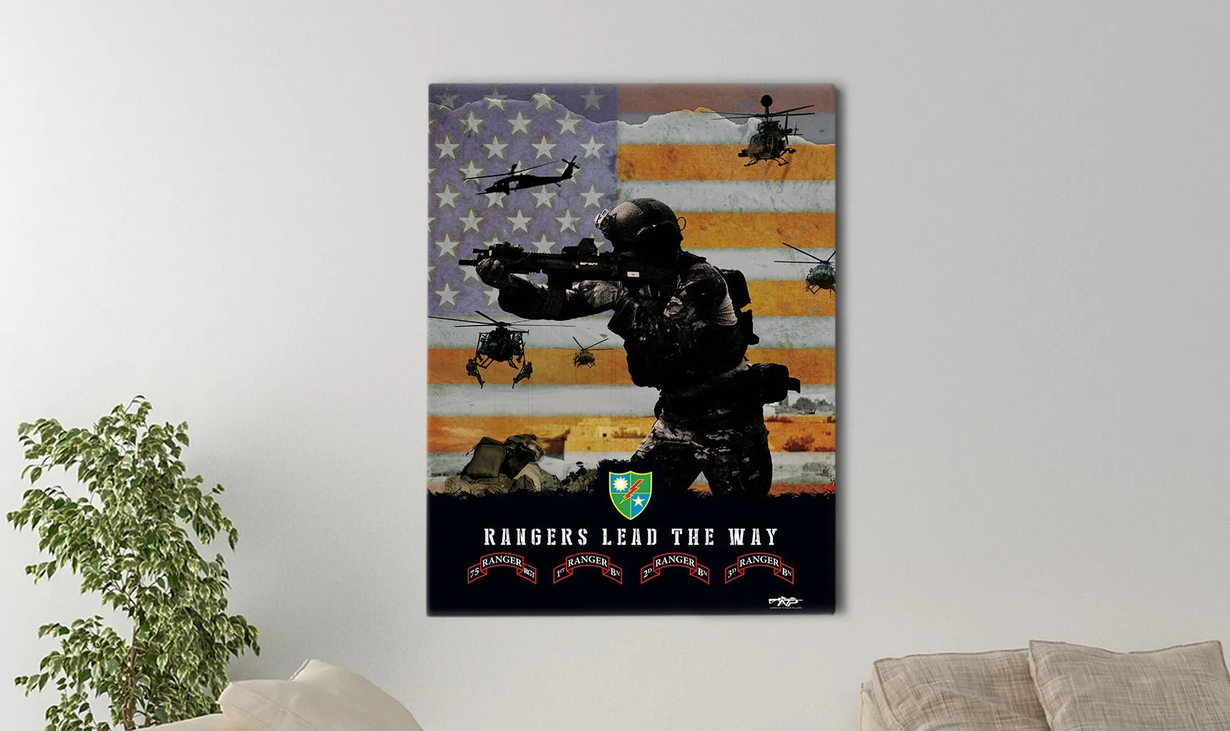 75th Ranger Canvas