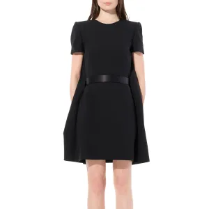 Abito Wool Dress in Black