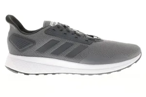 Adidas Duramo 9 BB6908 Mens Gray Mesh Low Top Lace Up Athletic Gym Running Shoes