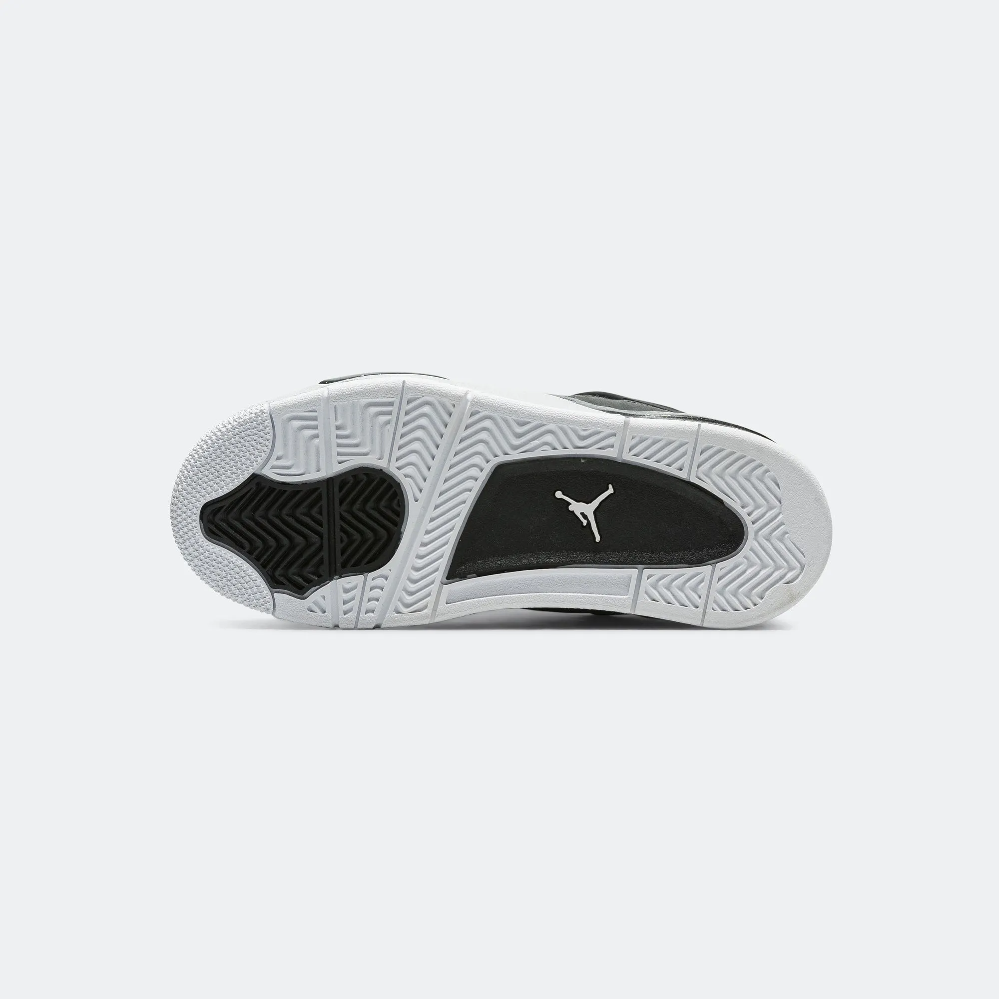 Air Jordan 4 Retro (PS) - Black/White-Anthracite