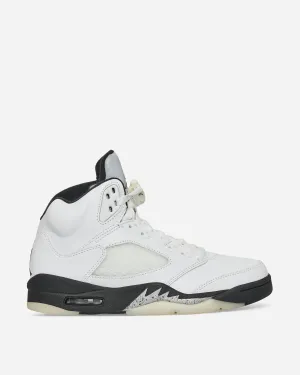 Air Jordan 5 Retro Sneakers White / Black