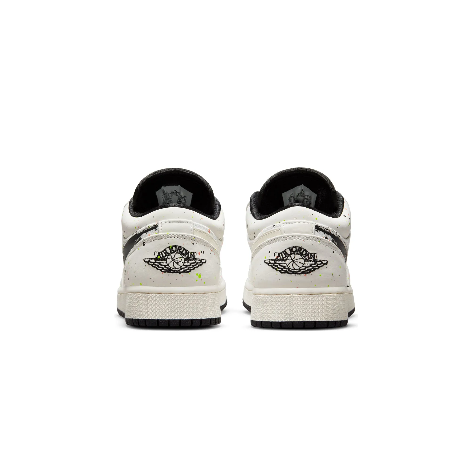 Air Jordan Kids 1 Low SE GS Shoes 'Sail/Black'