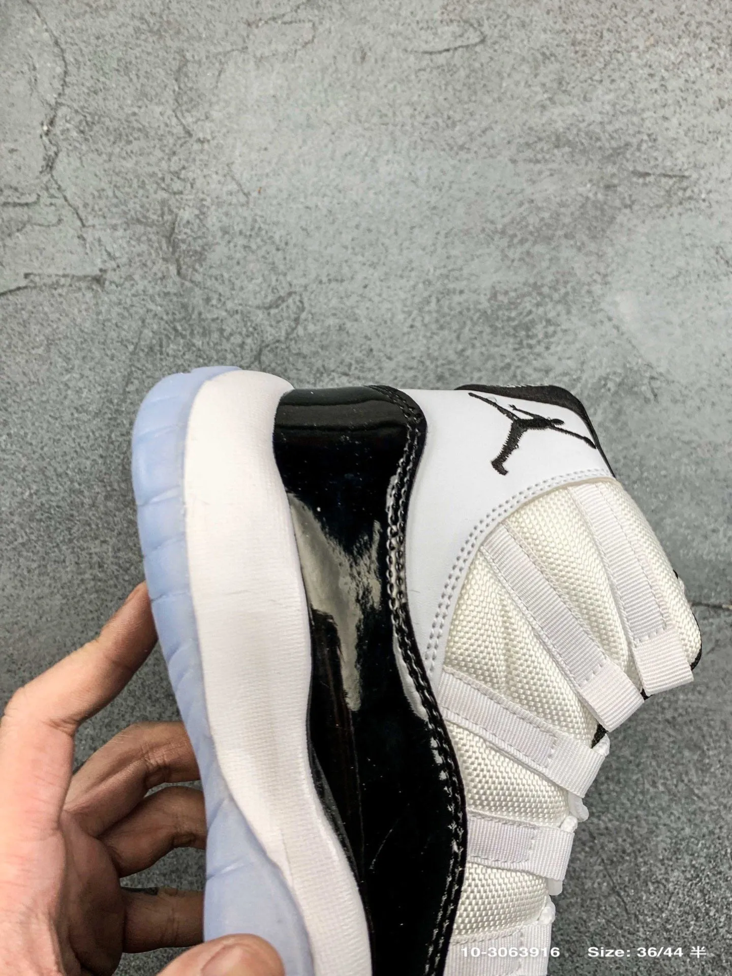 Aj11concord classic shoes patent leather design collection replica men's and women's fashion 36-44 size sports shoes