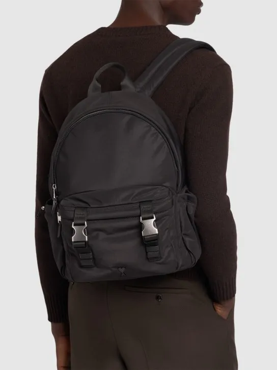 AMI Paris   ADC zipped bomber backpack 