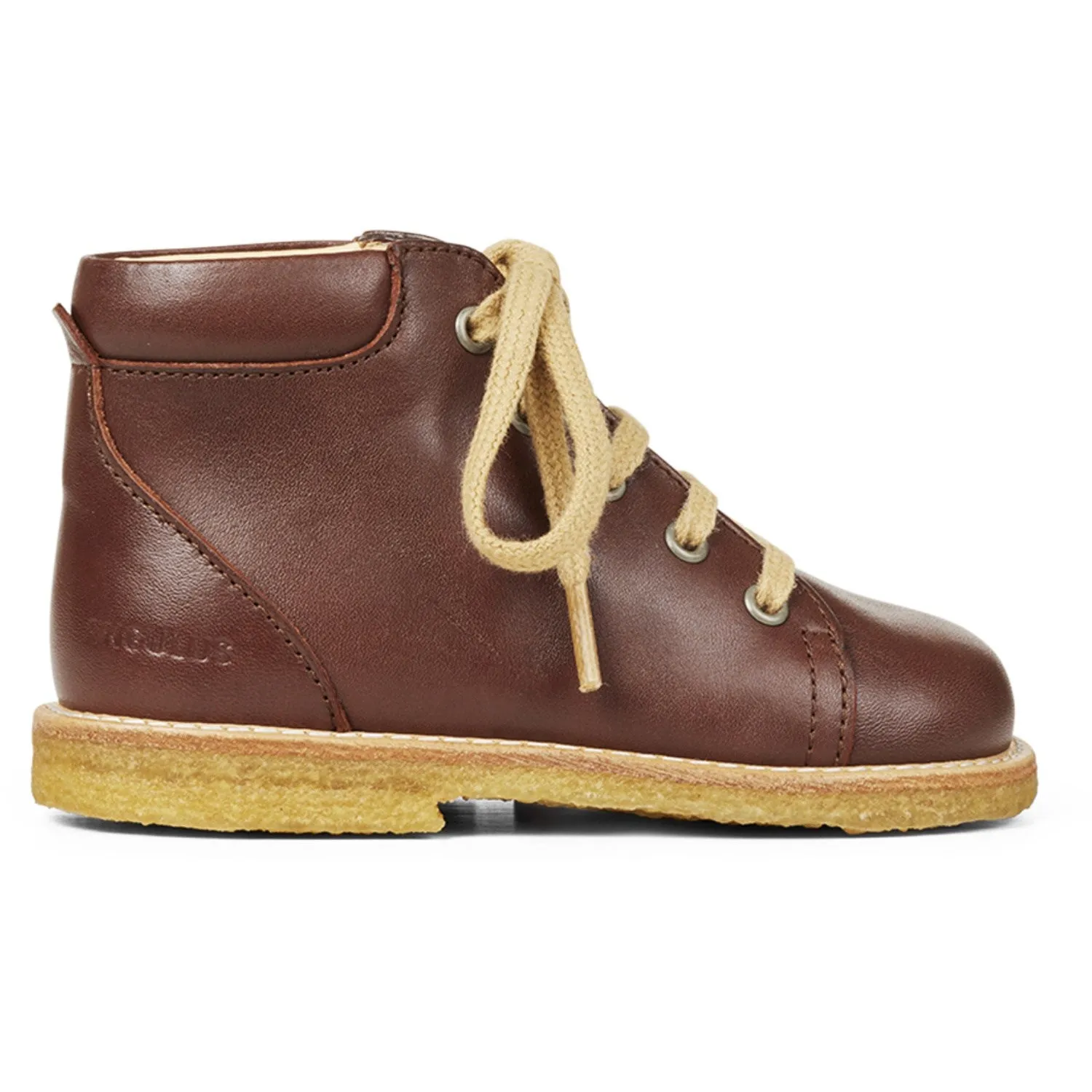 Angulus Angulus Brown Classic Lace-up Shoes