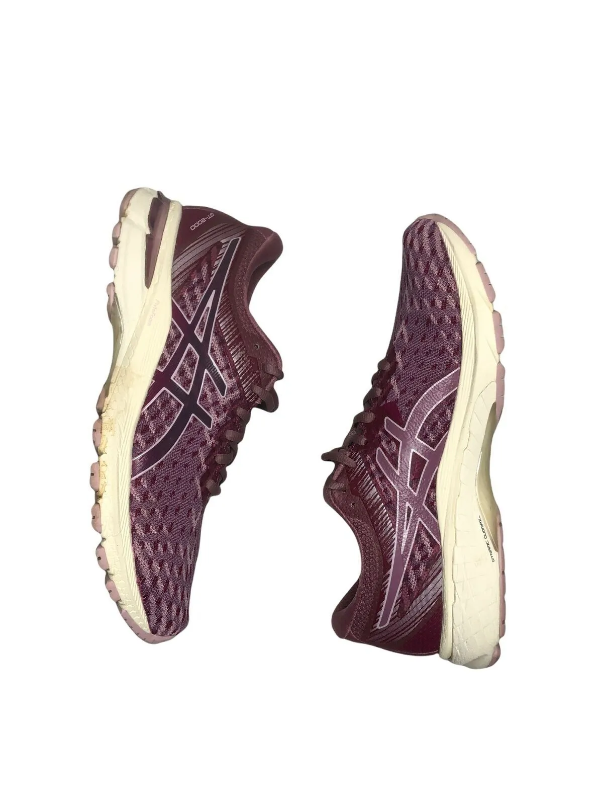 Asics GT-2000 8 Knit Pink Purple Running Shoes Women's (Size: 9) 1012A619