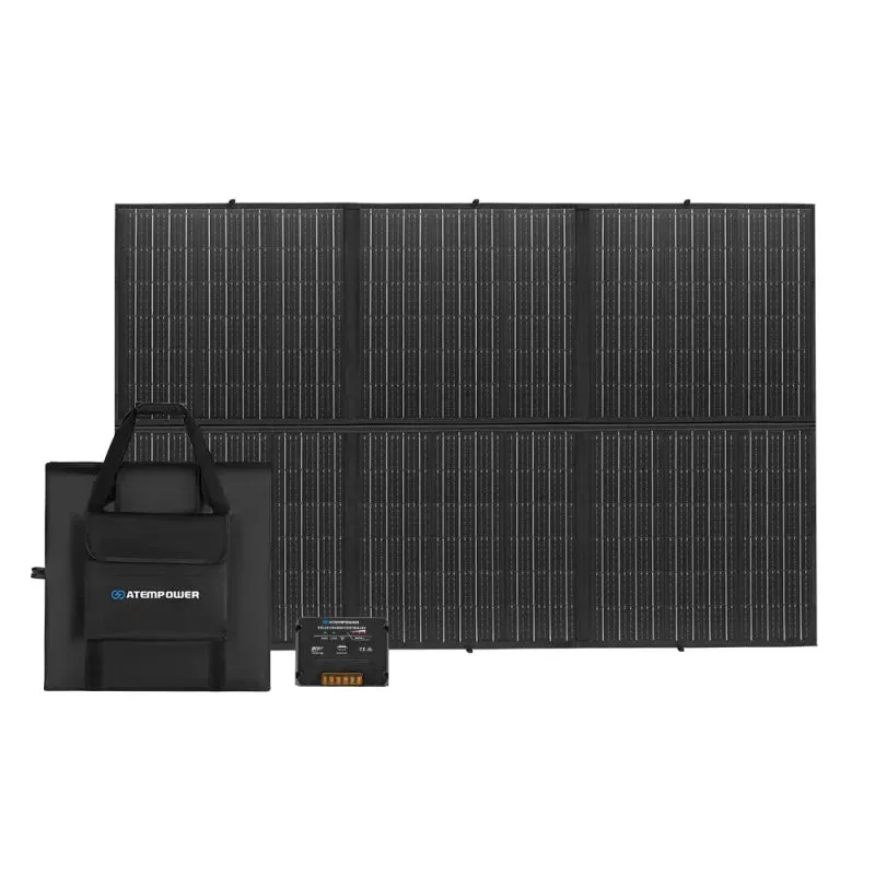 Atem Power 12V Portable Solar Folding Blanket Mat | 200W/300W