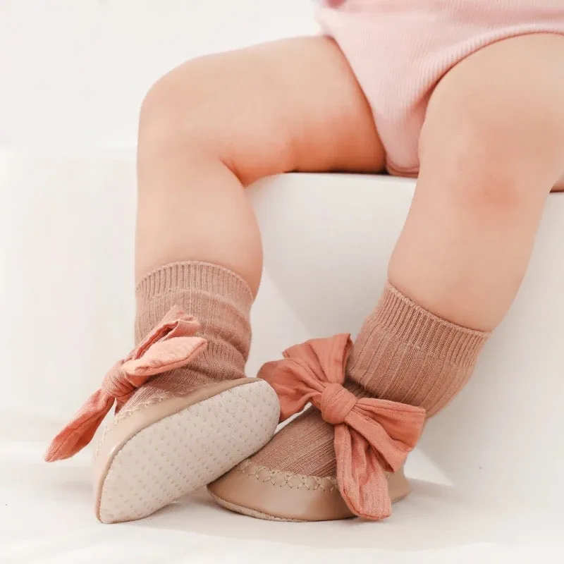 Baby Bow Sock Shoes