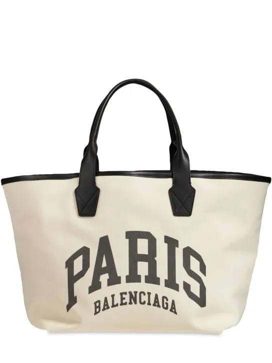 Balenciaga   L Cities jumbo canvas tote 