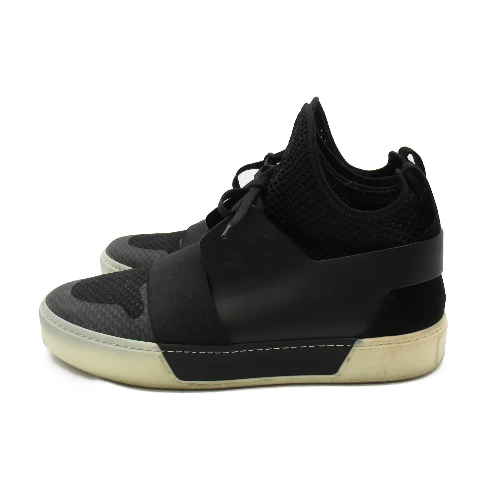 Balenciaga Men's Canvas Sneakers Black