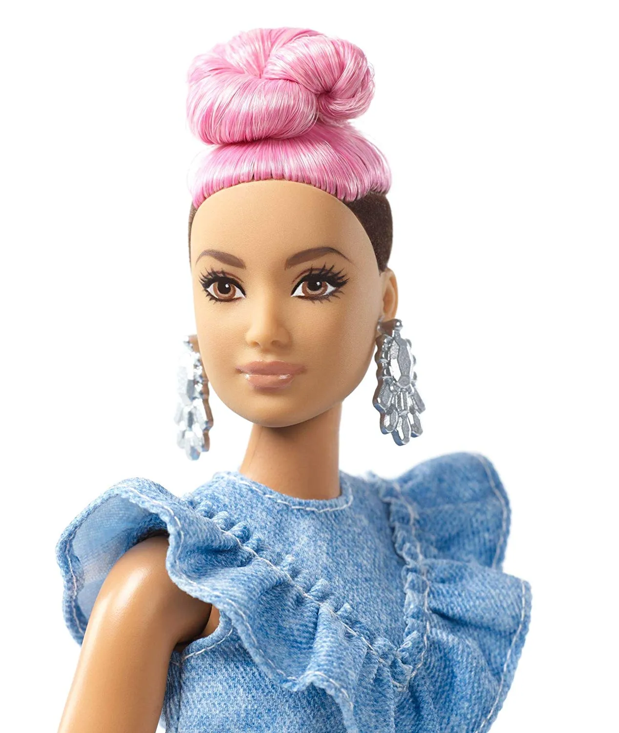 Barbie Fashionistas Blue Jean and Pink Hair Doll