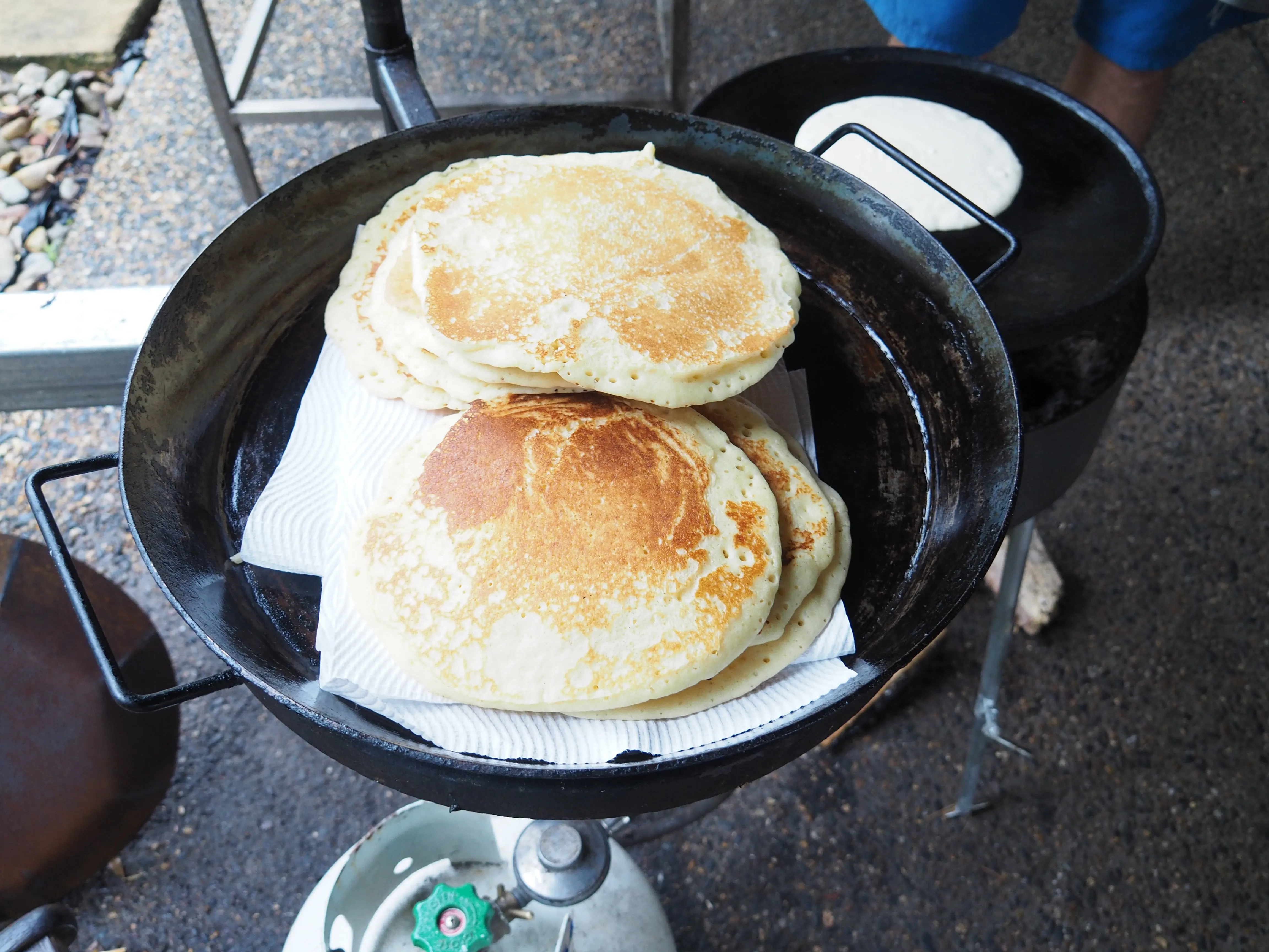 BBQ Pan with Swinging Hot Plate & Grill