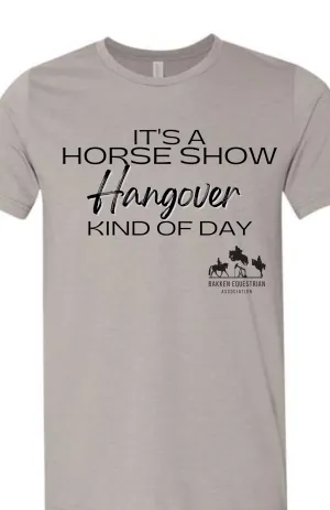 BEA-Horse Show Hangover