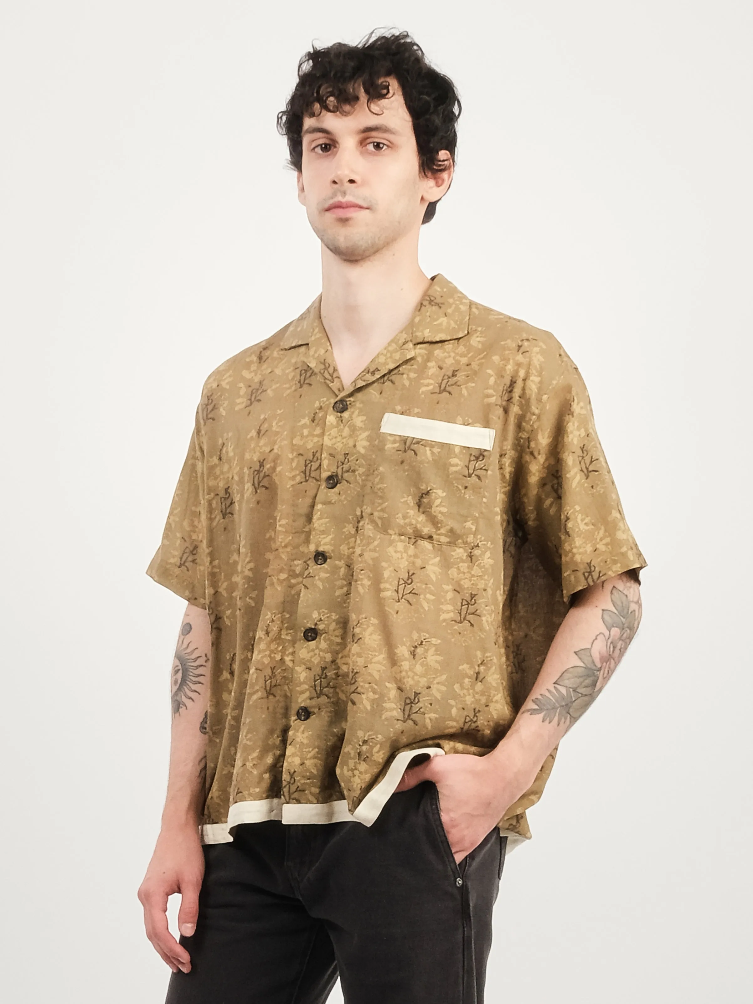 Beige/Ecru Camp Shirt