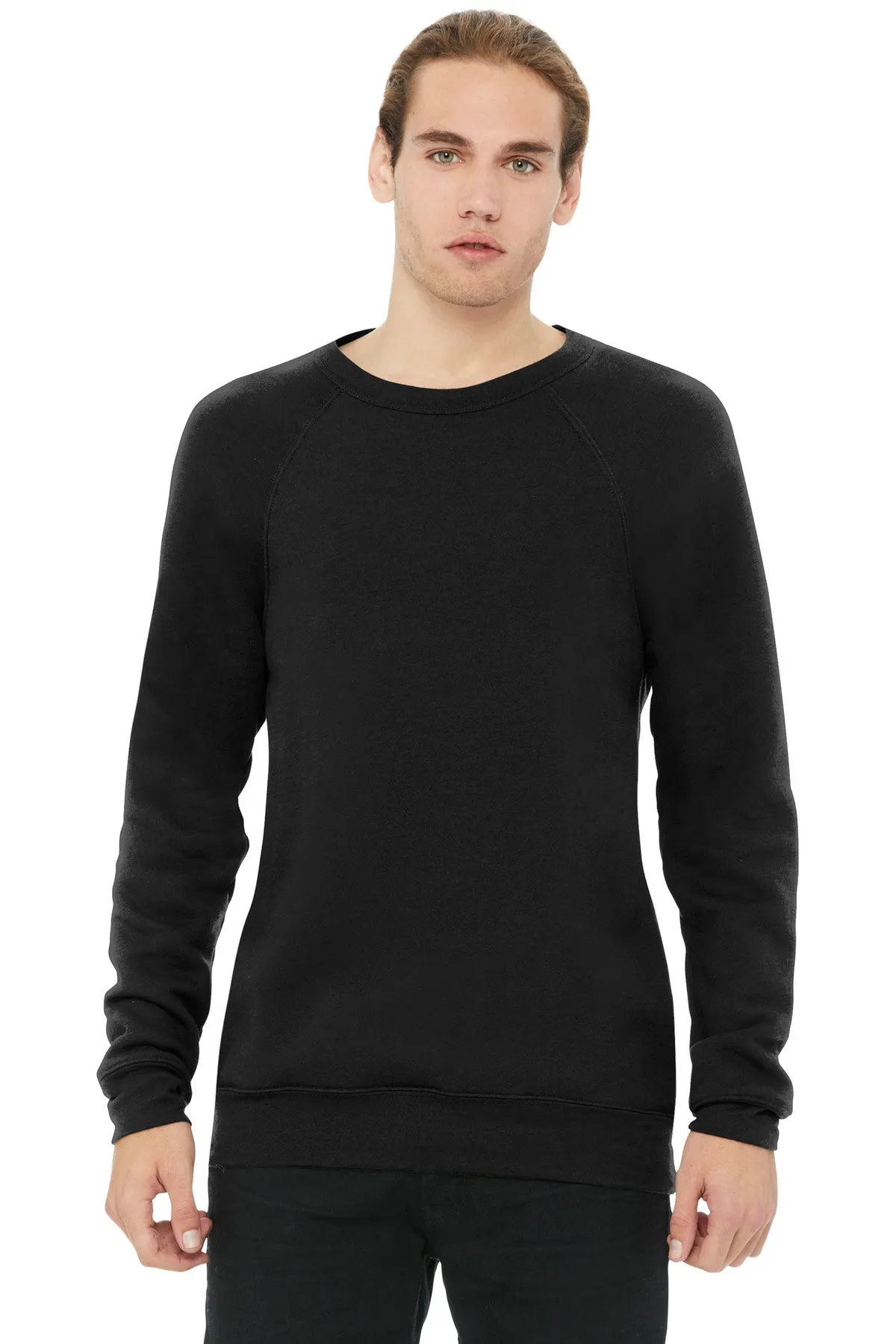 BELLA CANVAS ® Unisex Sponge Fleece Raglan Sweatshirt. BC3901