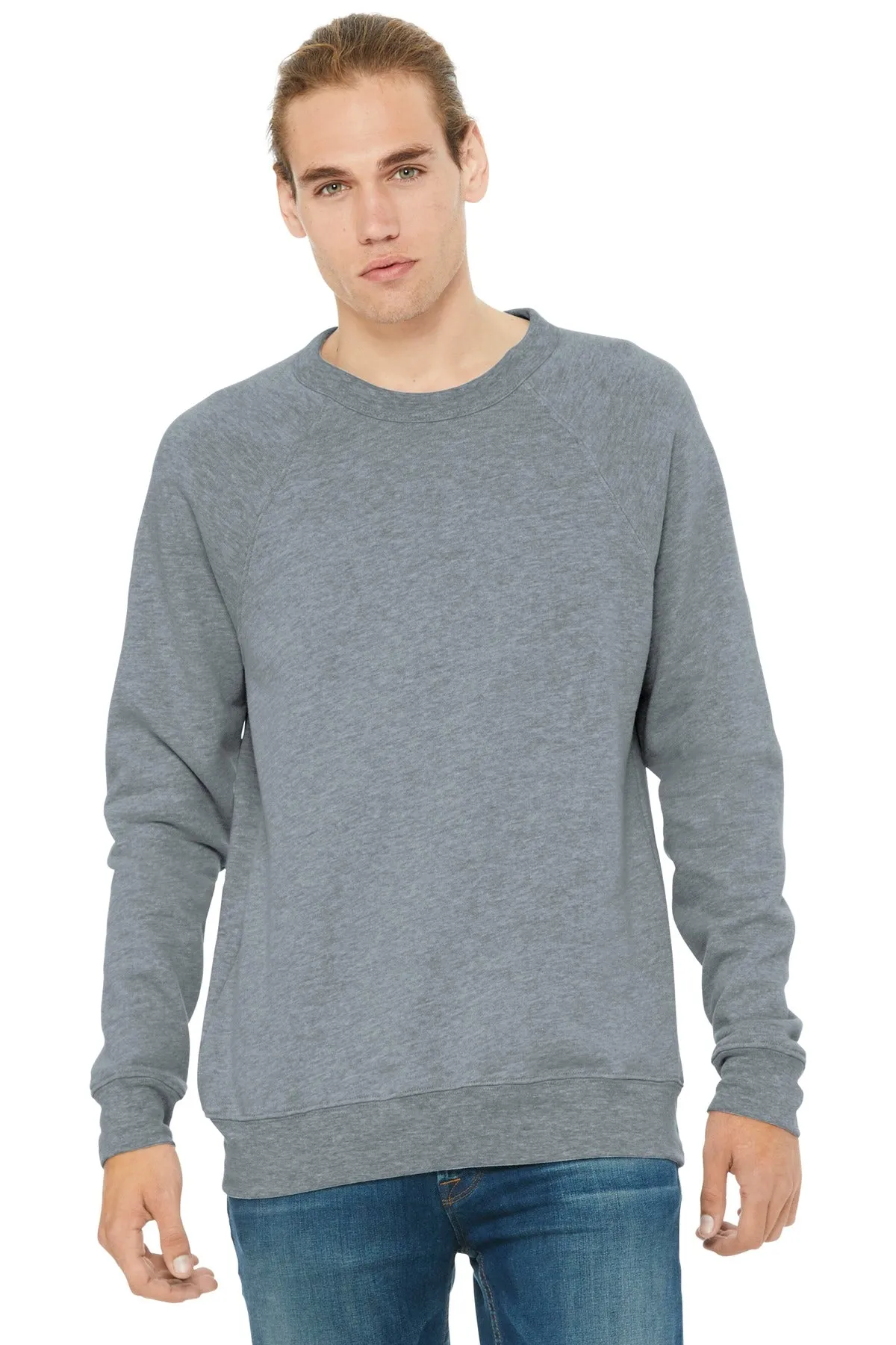 BELLA CANVAS ® Unisex Sponge Fleece Raglan Sweatshirt. BC3901