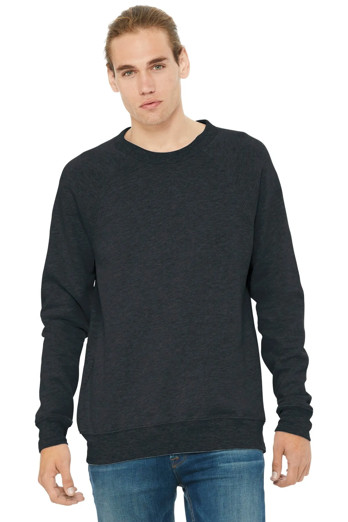 BELLA CANVAS ® Unisex Sponge Fleece Raglan Sweatshirt. BC3901