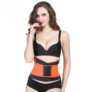 Body Shaping Underwear Abdomen Belt Fat Burning Paste New Fashion Sports Fitness Belly Belt, Size:XL (Orange)