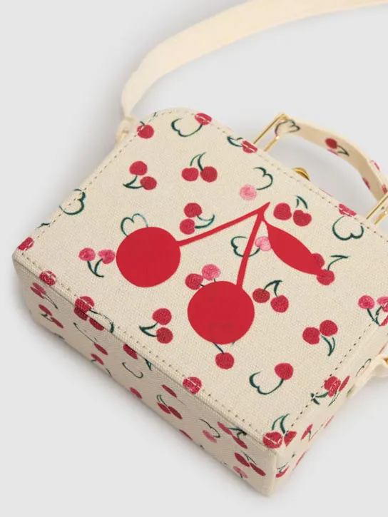 Bonpoint   Printed cotton crossbody bag 