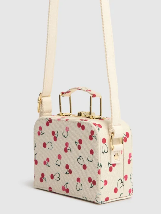 Bonpoint   Printed cotton crossbody bag 