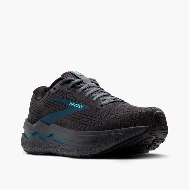 Brooks Ghost Max 2 (Men's) - Ebony/Cockatoo/Blue Sapphire