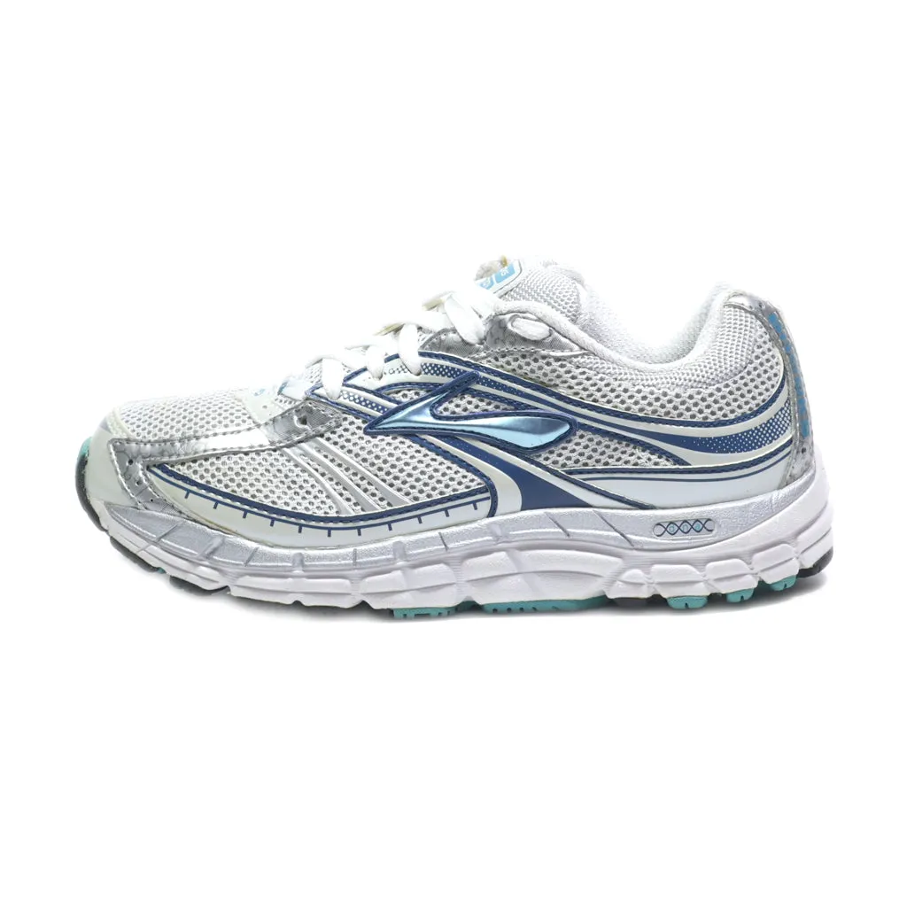 Brooks Sport Shoes Leather Grey Colour For Women