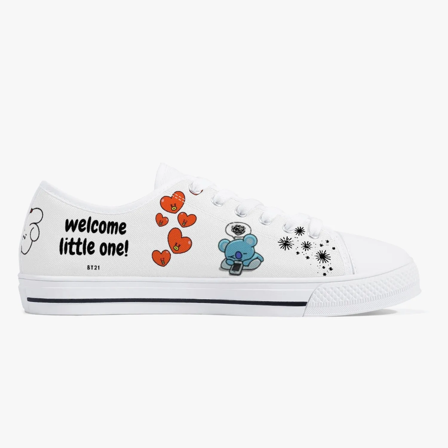 BT21-Classic Low Canvas Shoes