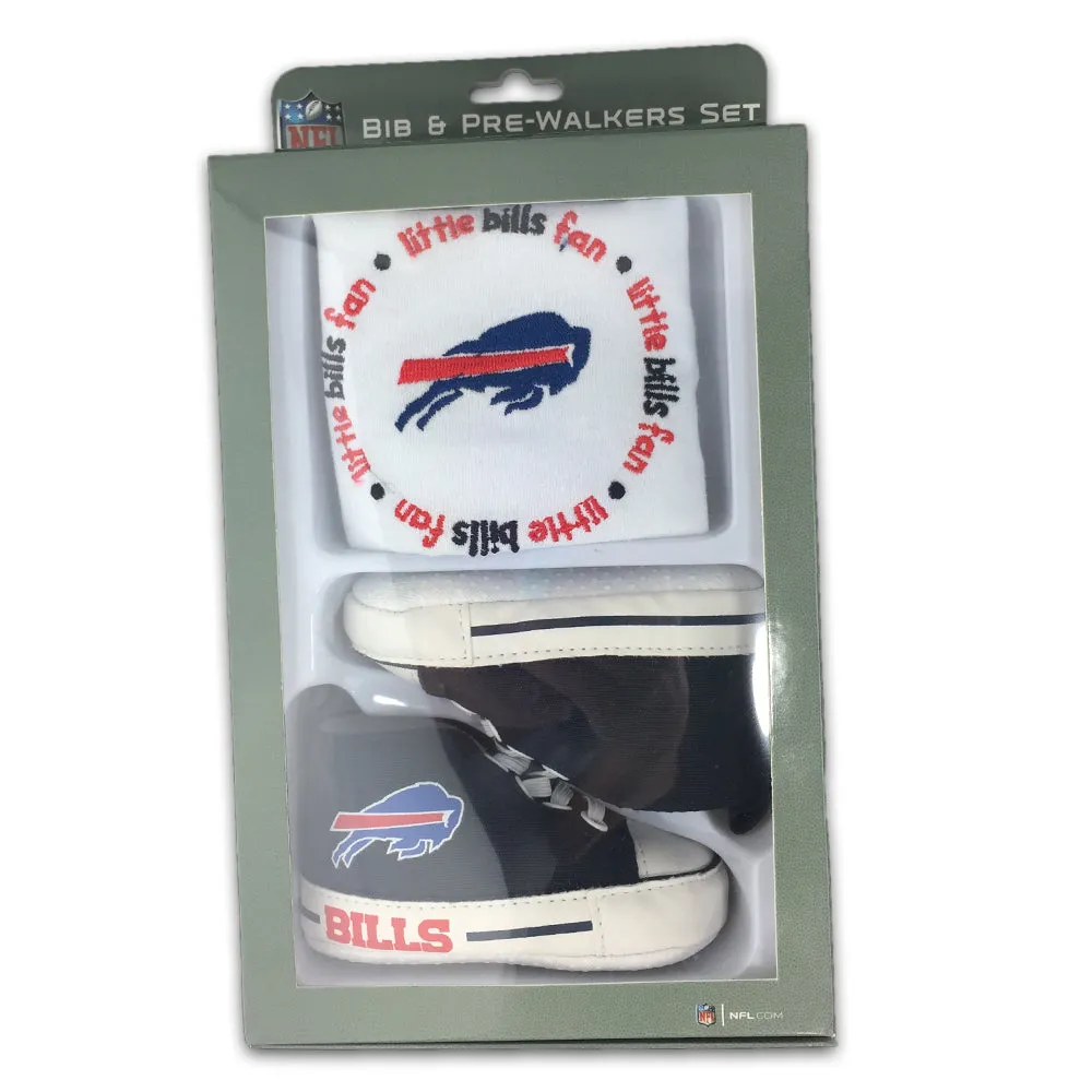 Buffalo Bills Baby Bib with Pre-Walking Shoes