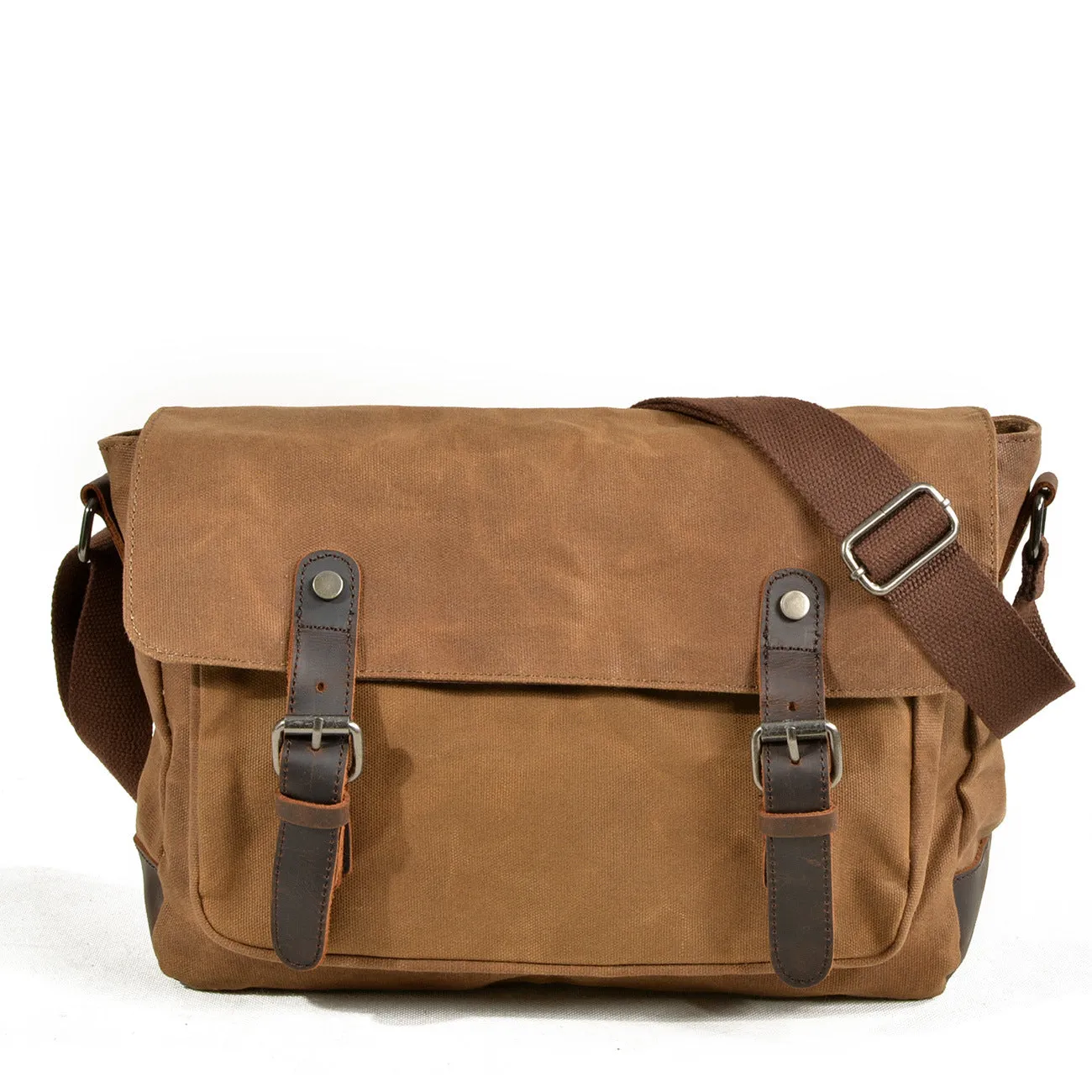 Canvas Messsenger Bag Shoulder Bag Briefcase Business Bag Waterproof Bag Casual Commuter Bag For Gift