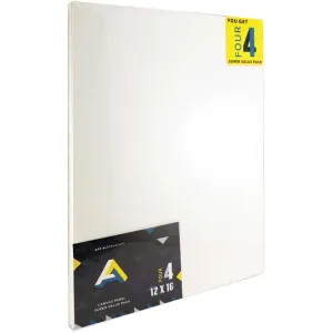 Canvas Panel Super Value Packs 12in x 16in 4pk