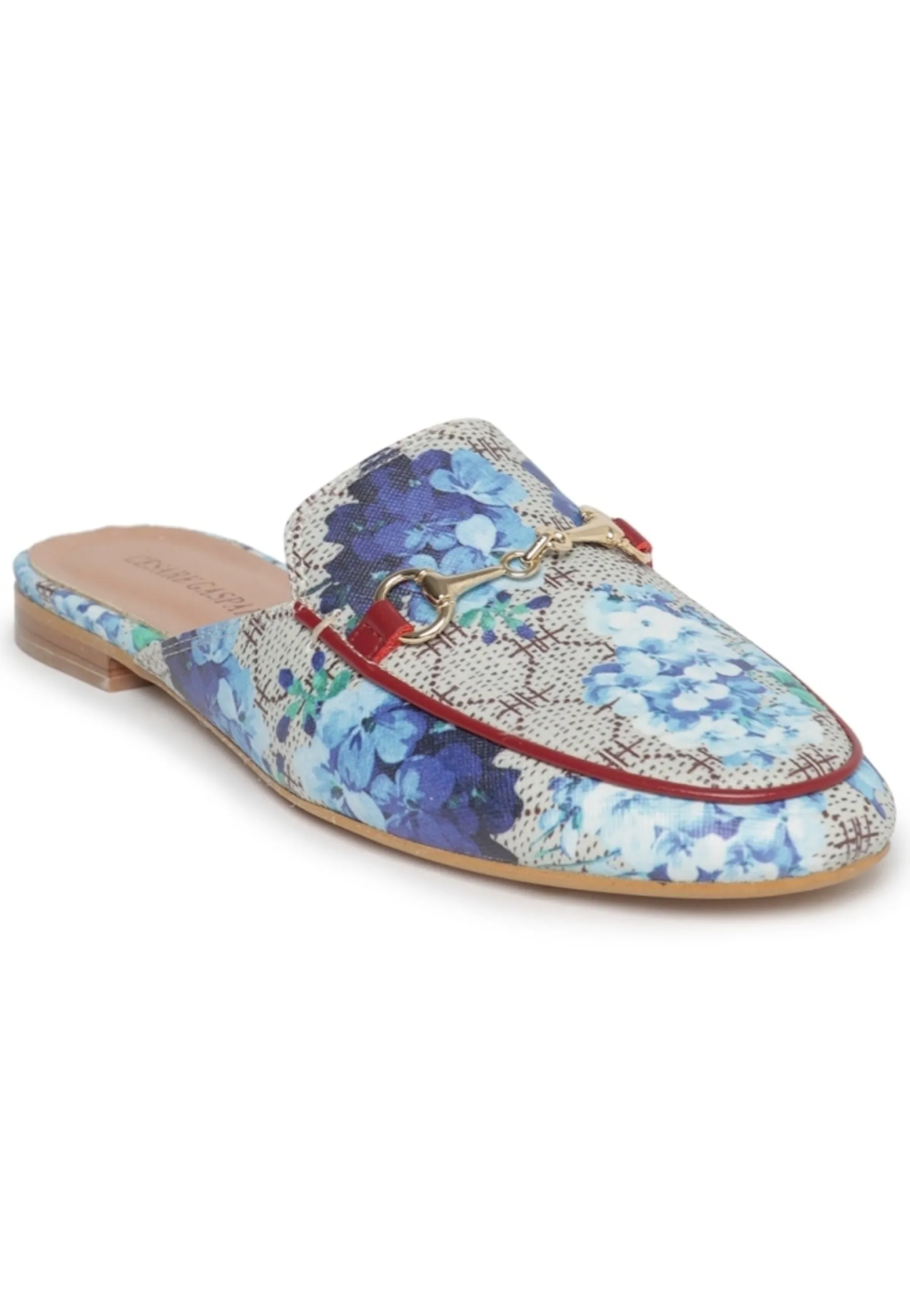 Canvas Print Leather Loafers Amelie