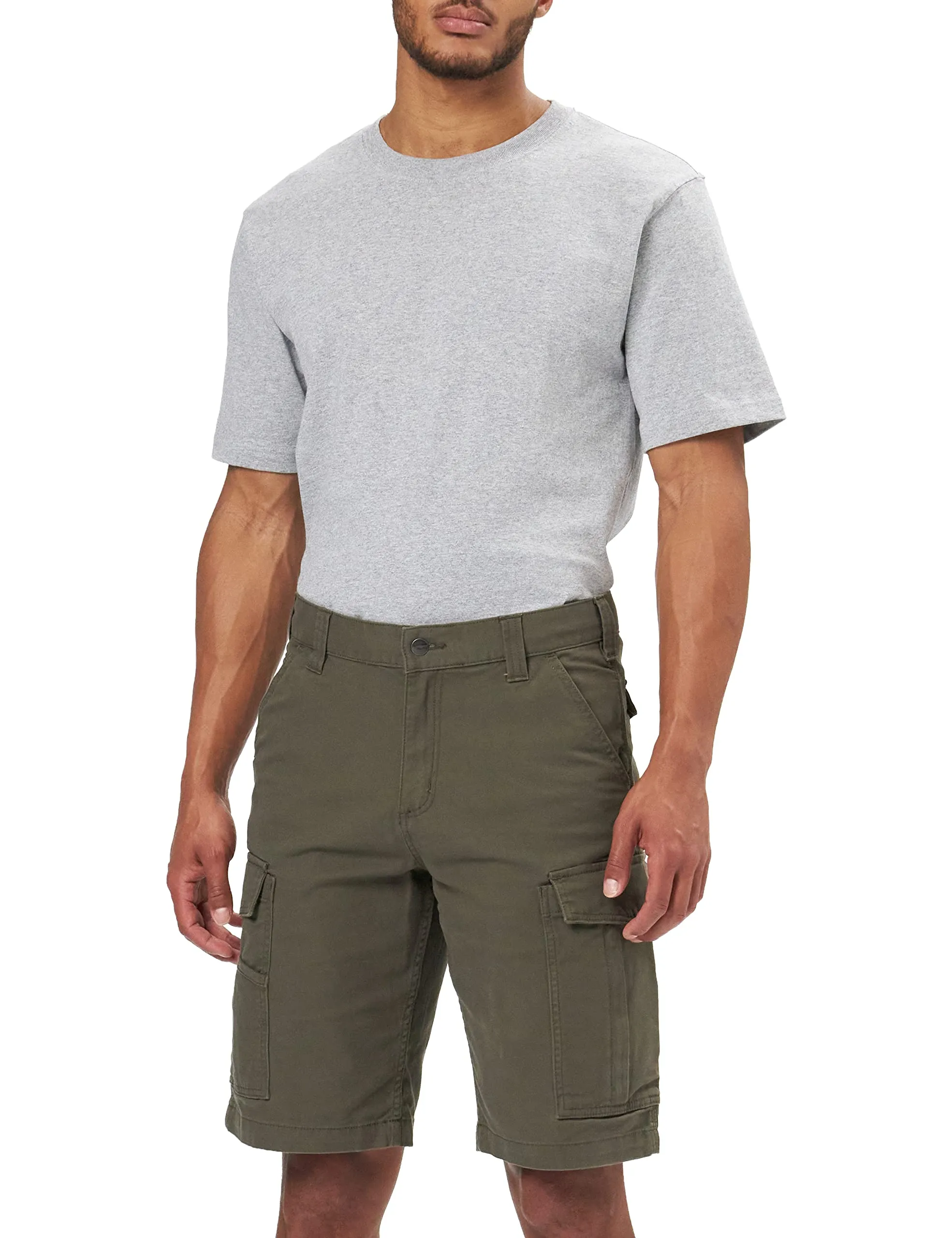 Carhartt 103542 Men's Rugged Flex Relaxed Fit Canvas Cargo Work Short