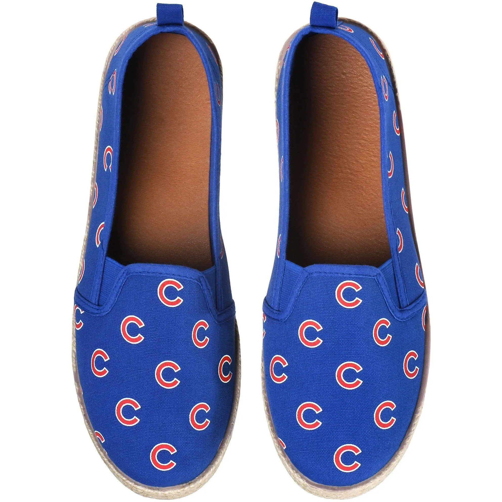 Chicago Cubs MLB Womens Canvas Espadrille Shoes