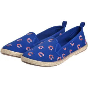 Chicago Cubs MLB Womens Canvas Espadrille Shoes