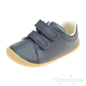 Clarks Roamer Craft Infant Boys Navy Shoe