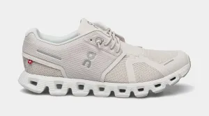 Cloud 5 Womens Running Shoes (Pearl/White)