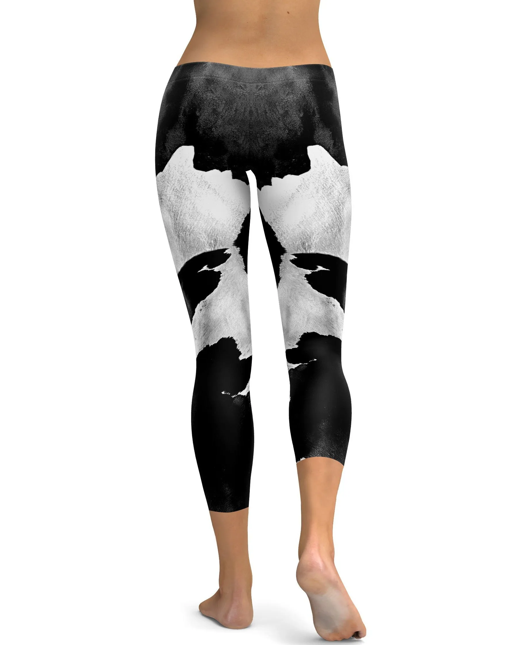 Cow Skin Capris