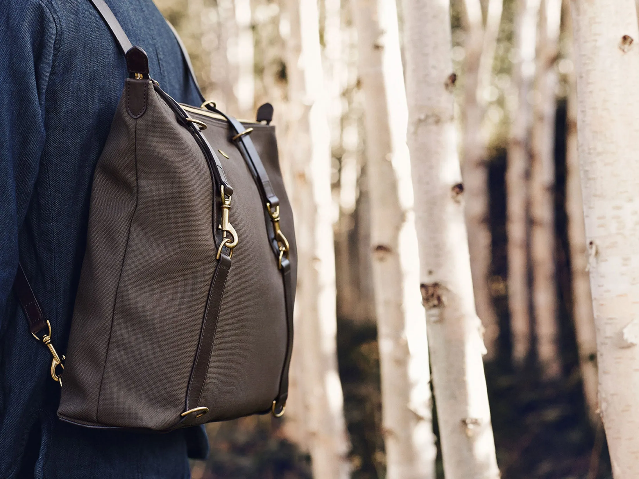 Day Pack Army/Dark Brown