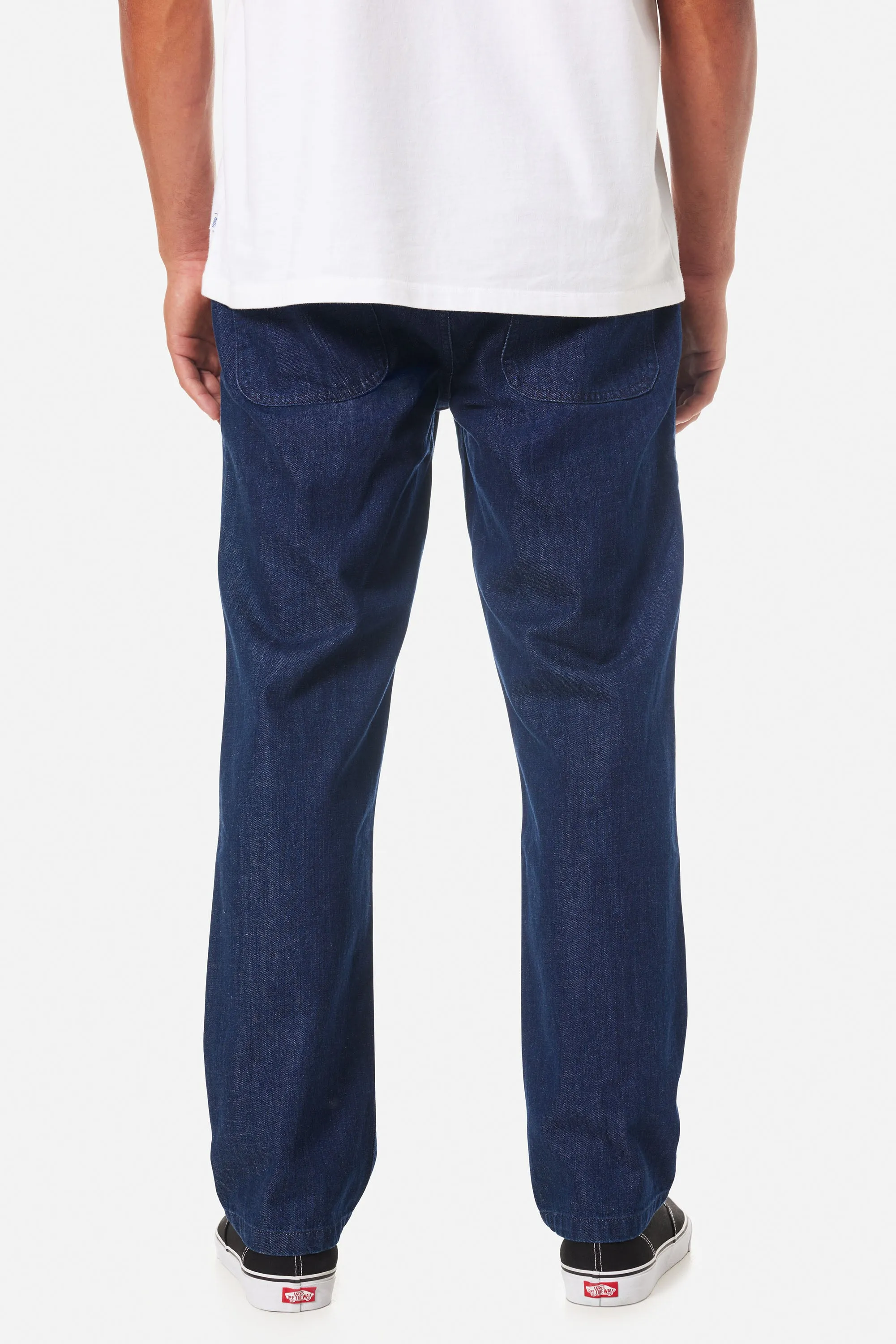 DECK DENIM E-WAIST PANT