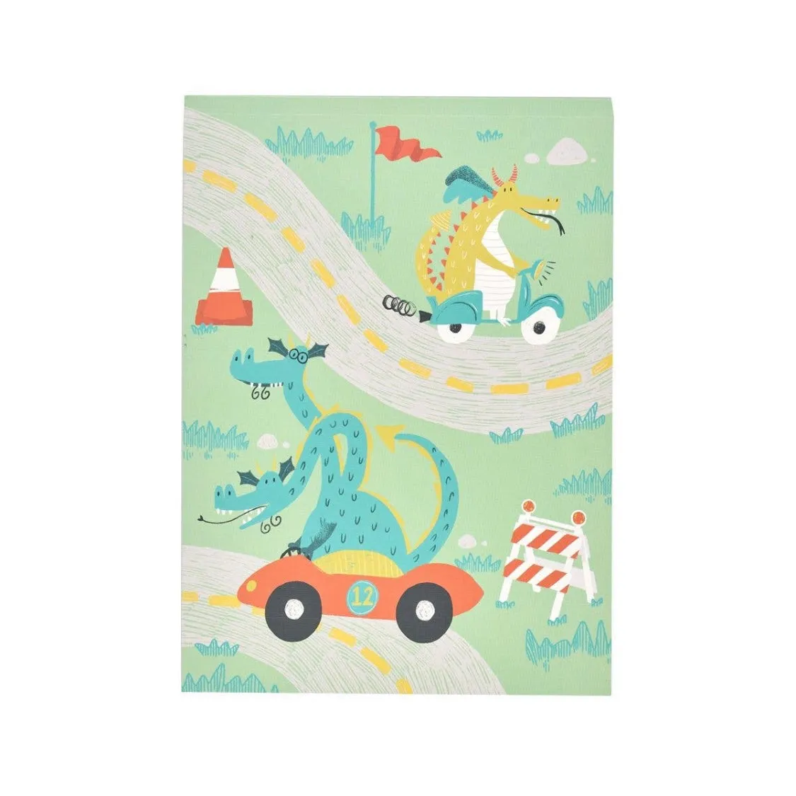 Dragon Race Tracks Doodle Pad Duo Sketchbook - set of 2