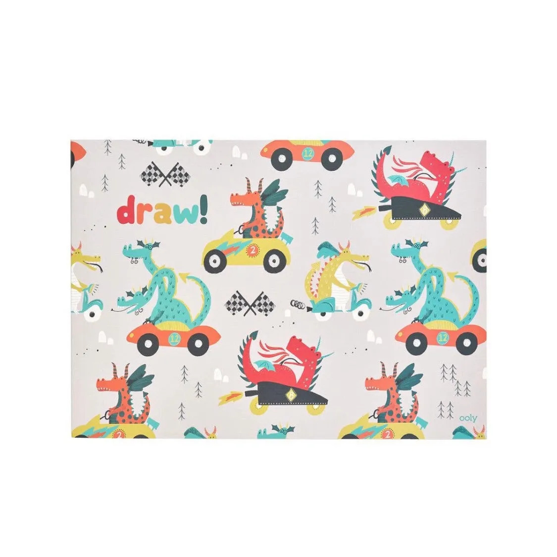 Dragon Race Tracks Doodle Pad Duo Sketchbook - set of 2