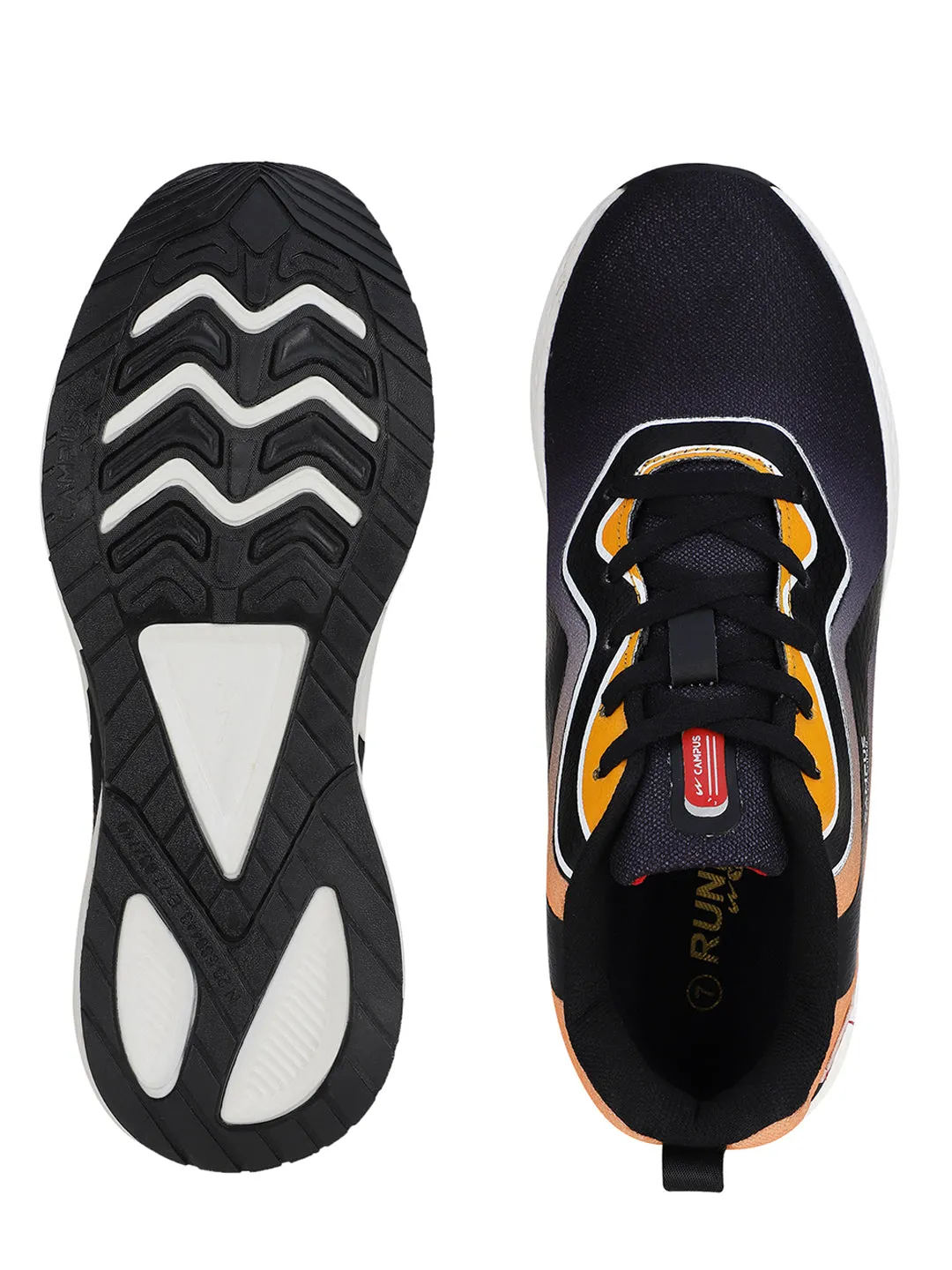 EDWORD Mustard Men's Running Shoes