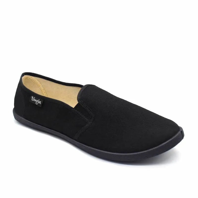 Emmy Salama Canvas Shoes - Black