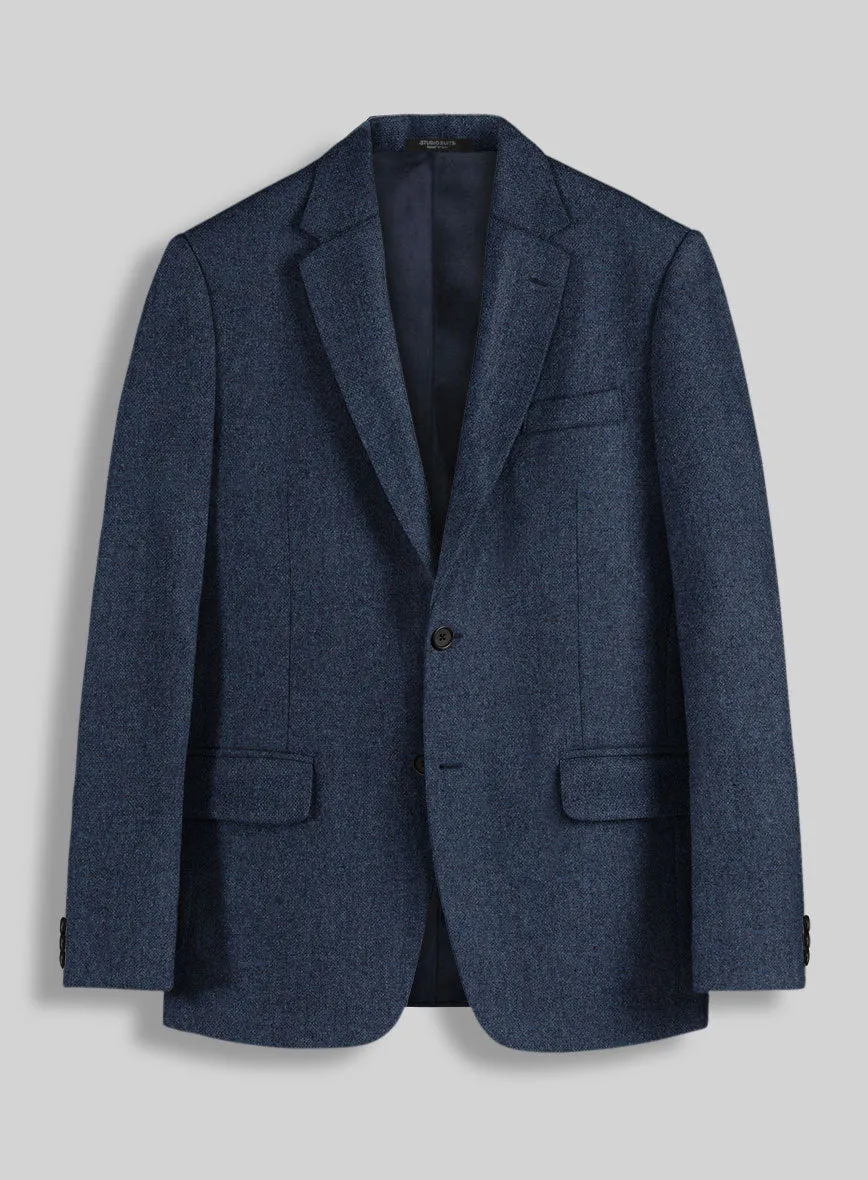 Empire Blue Tweed Suit