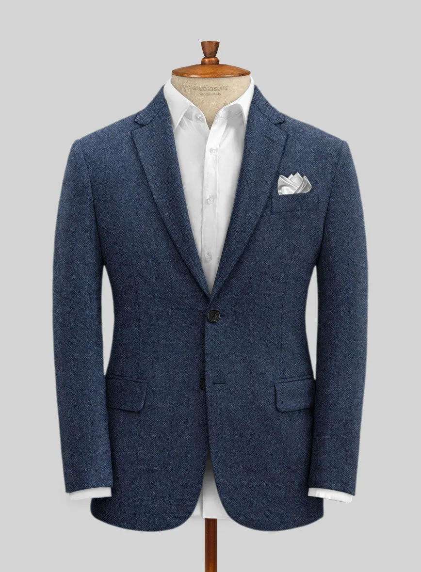 Empire Blue Tweed Suit