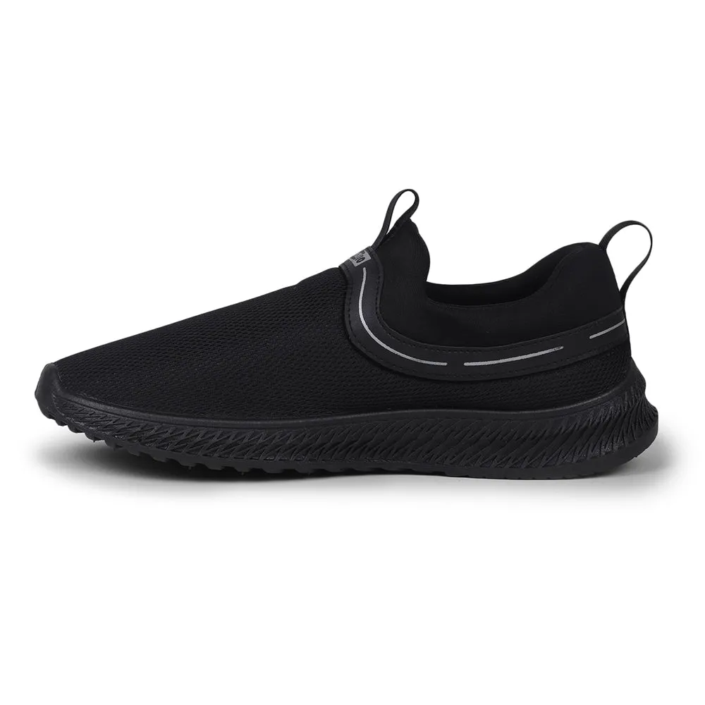 Force 10 By Liberty Men OSCAR-8E Black Sports Non Lacing Shoes