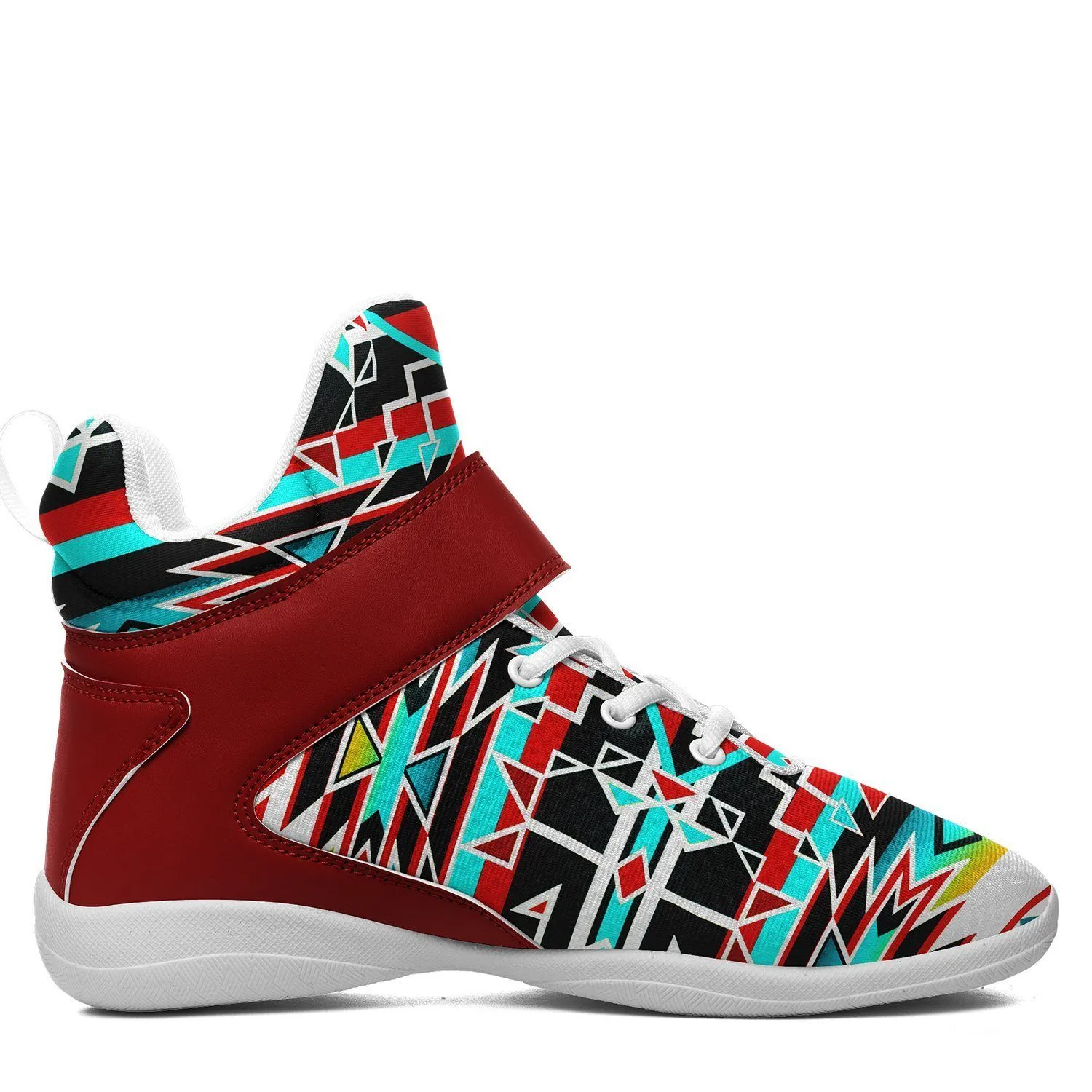 Force of Nature Windstorm Ipottaa Basketball / Sport High Top Shoes - White Sole