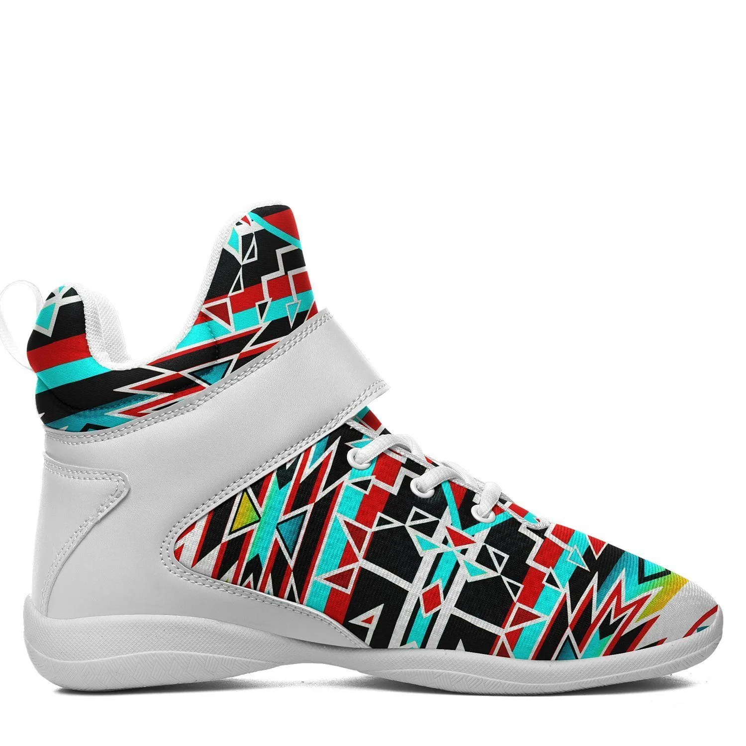 Force of Nature Windstorm Ipottaa Basketball / Sport High Top Shoes - White Sole